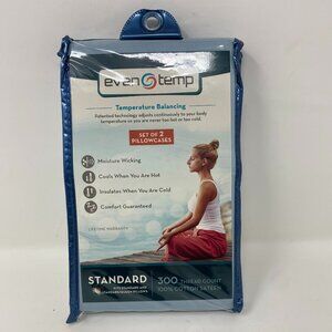 Even Temp Temperature balancing set of 2 pillowcases
